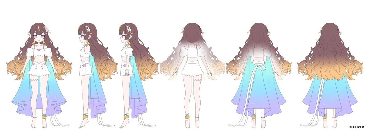 holonatsu Paradise Costume Reference Sheet