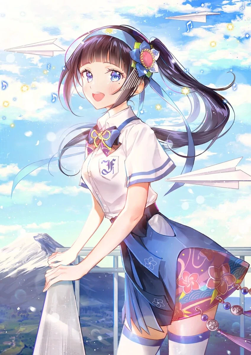 Hajimari no Oto Illustration<br>by gomzi
