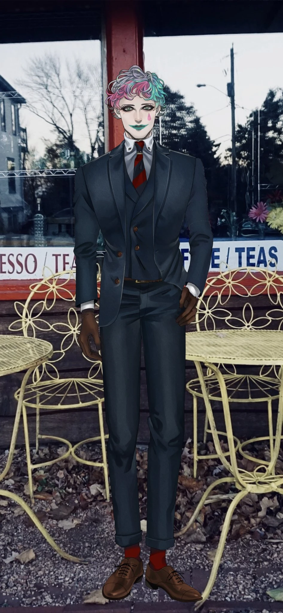 Winter Outfit Without Coat, Glasses and Hat