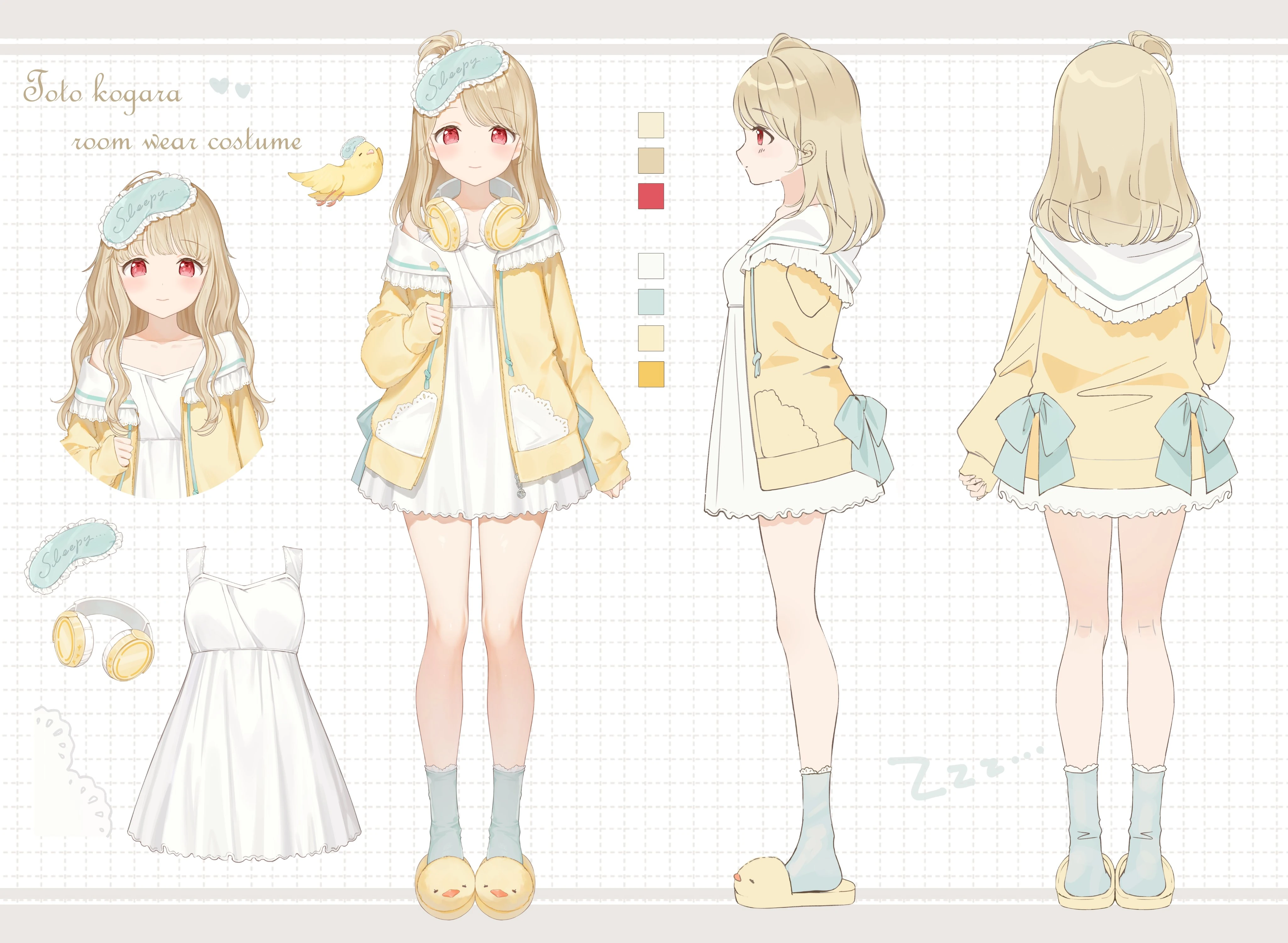 9th Costume (2026) Reference Sheet