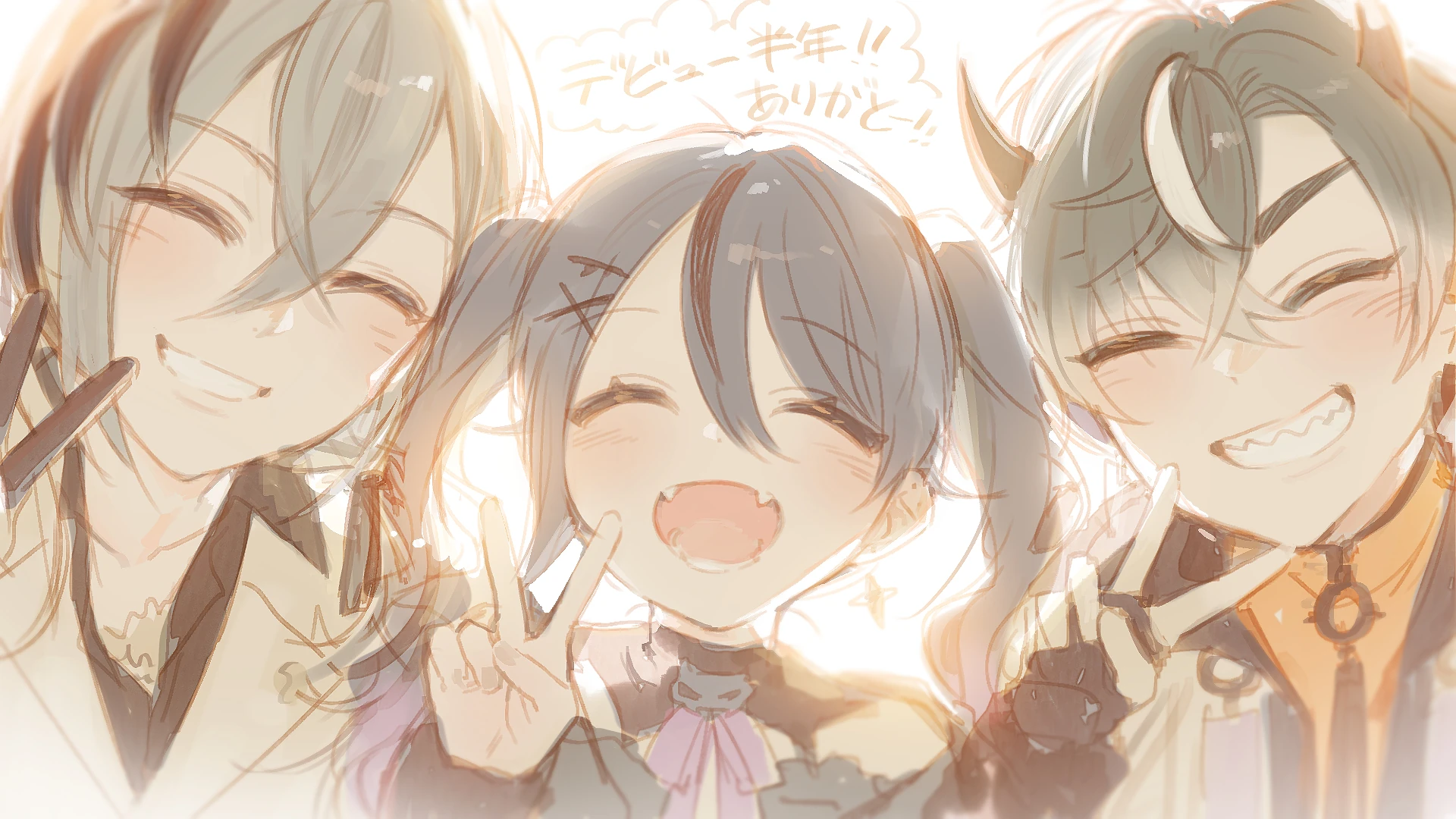 Sixth Gen Half-Anniversary Illustration