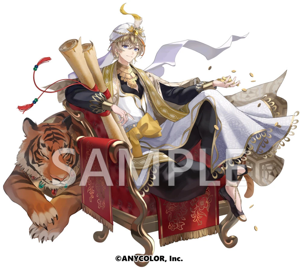 VOLTACTION Arabian Style Goods Illustration by Komichi Sako