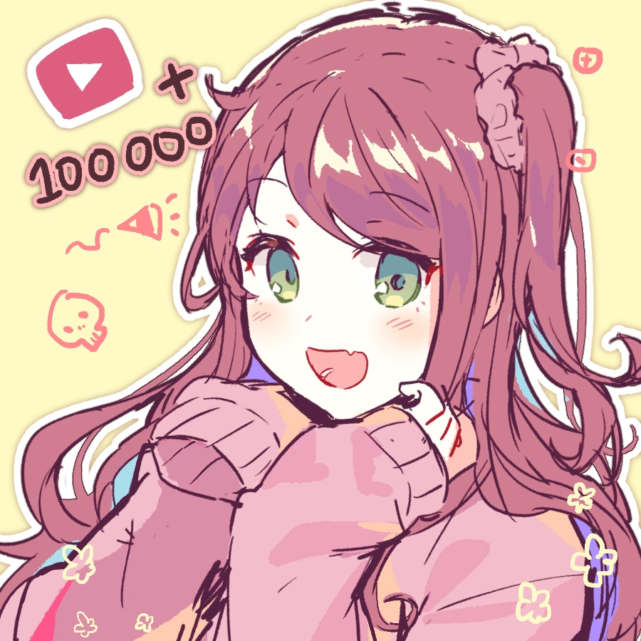 100,000 Subscribers Illustration<br>by MONO MON