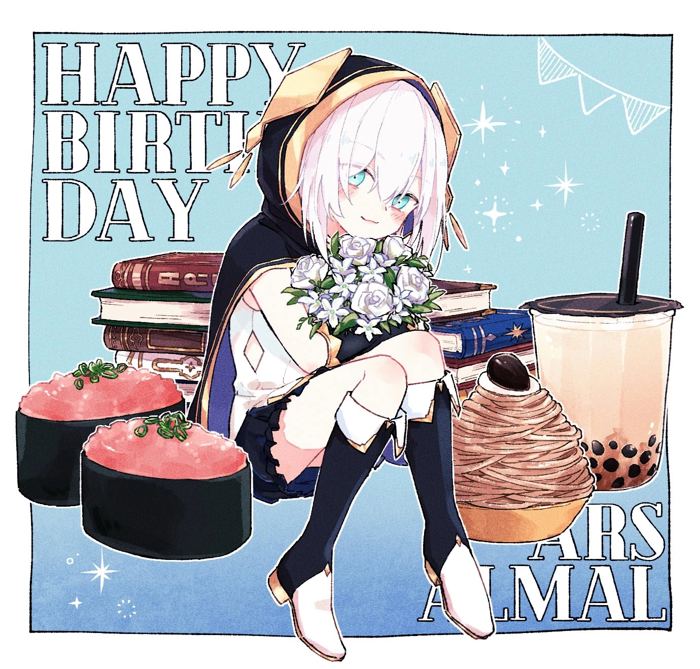 2021 Birthday Illustration<br>by Tadano Orange