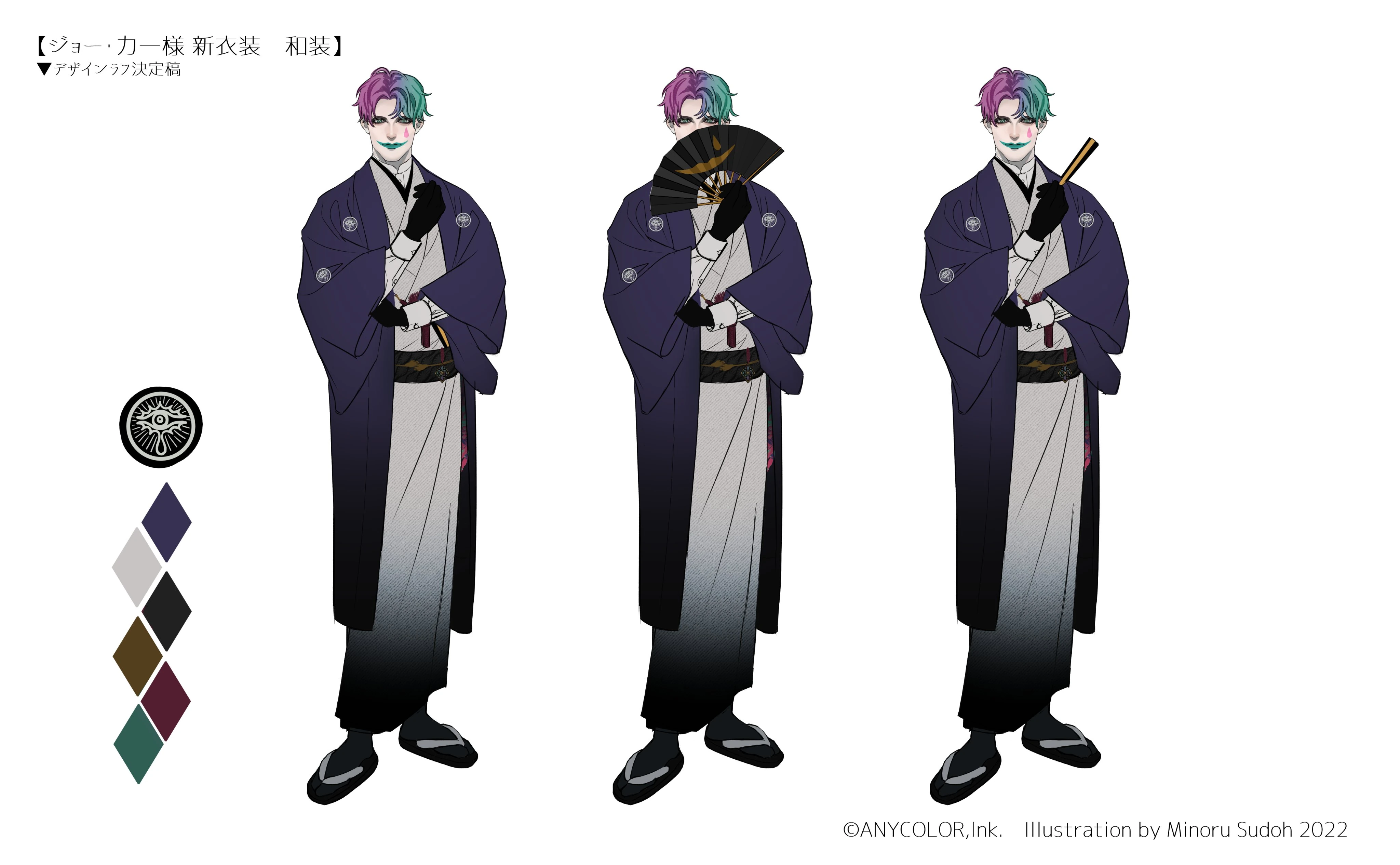 Hakama Reference Sheet<br>by Sudou Minoru
