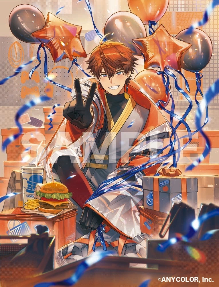 2024 Birthday Goods & Voice Illustration<br>by Kuroda Eri