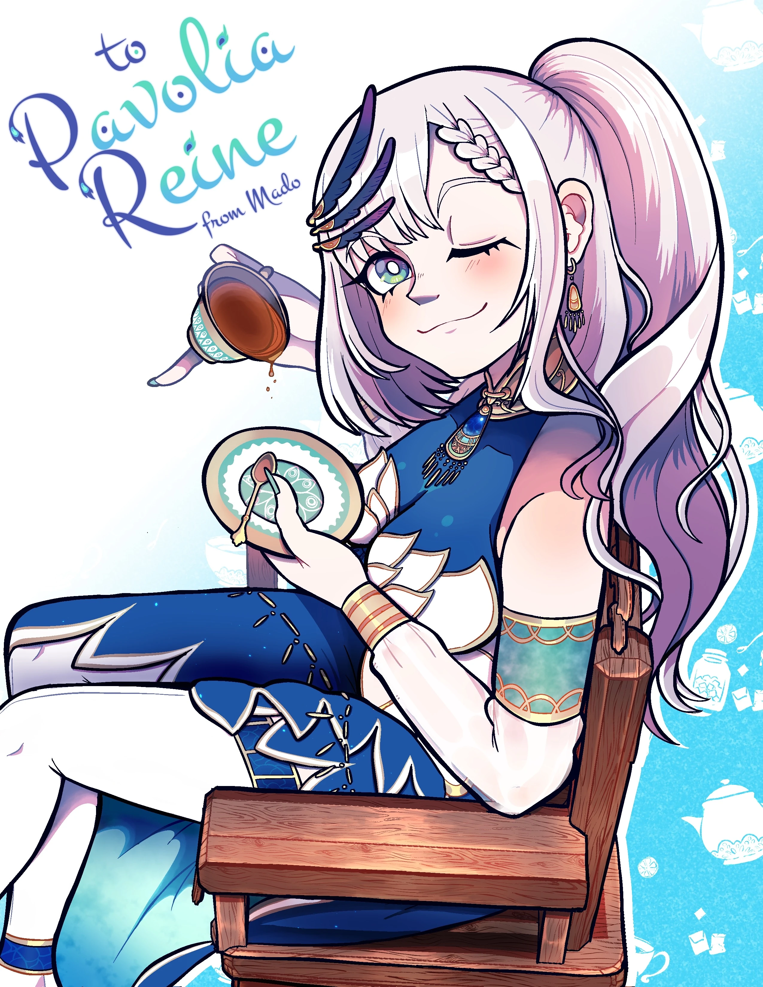 by Mado as a gift for Anime Boston's hololive Meet.