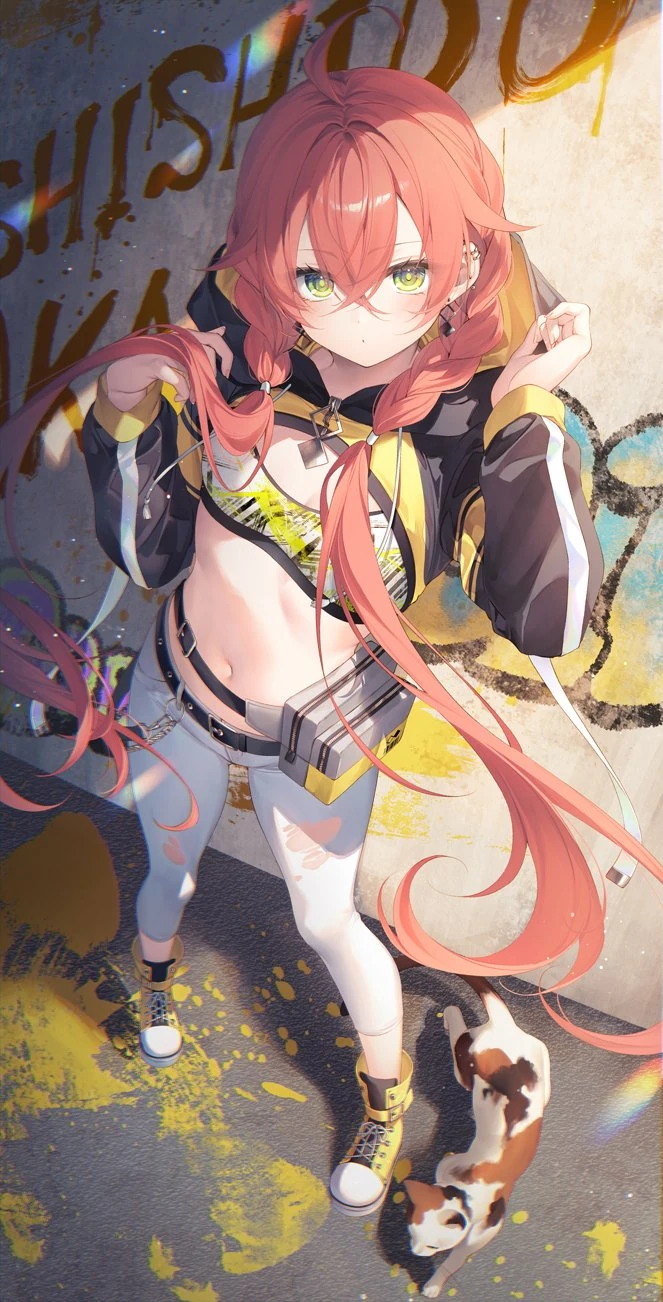 Debut Commemorative Illustration by Asagi Tōsaka