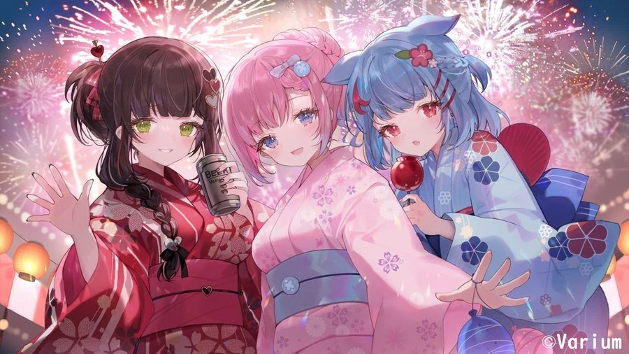 Varium Summer Festival Voice 2023 Illustration<br>by shiohana