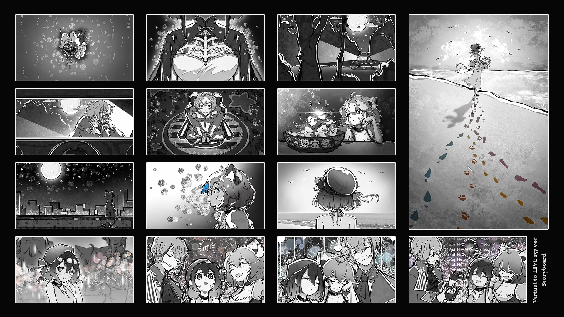 Virtual to LIVE 137 ver. Storyboard