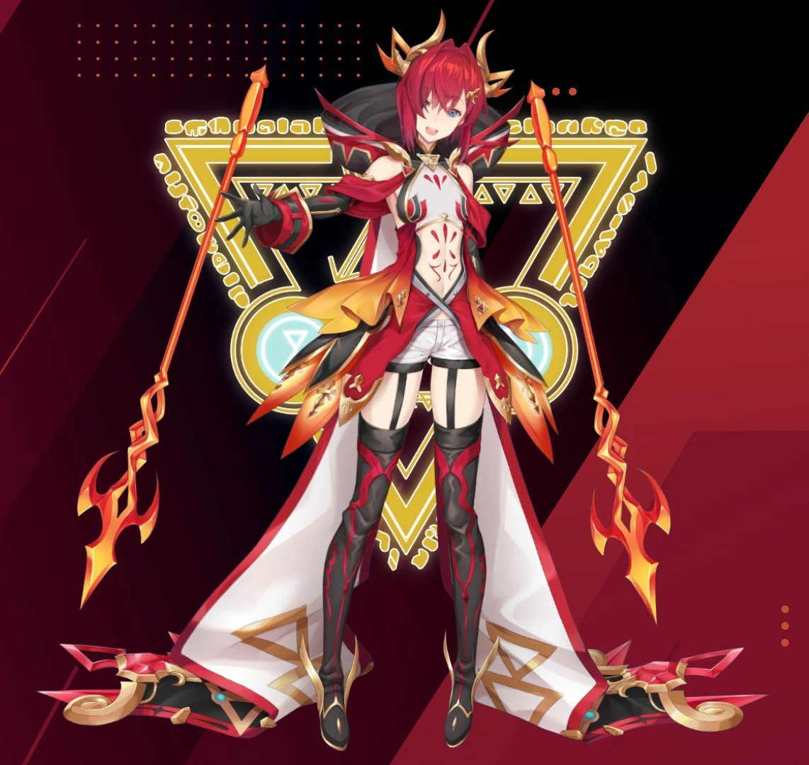 Valkyrie Connect Outfit With Magic Circles
