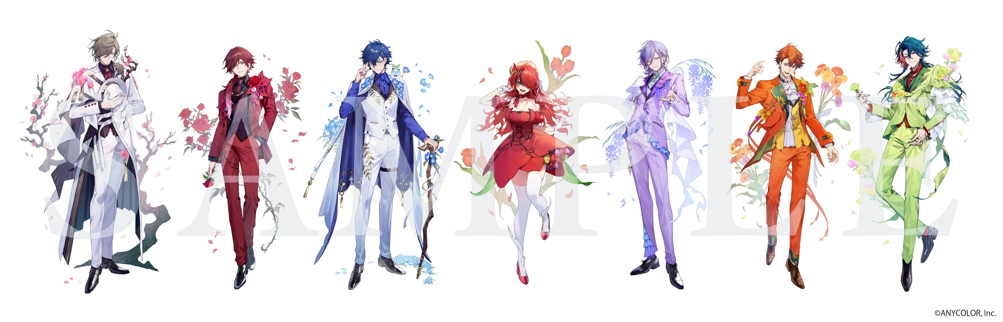 NIJISANJI x Animate Cafe Illustration by Bukurote
