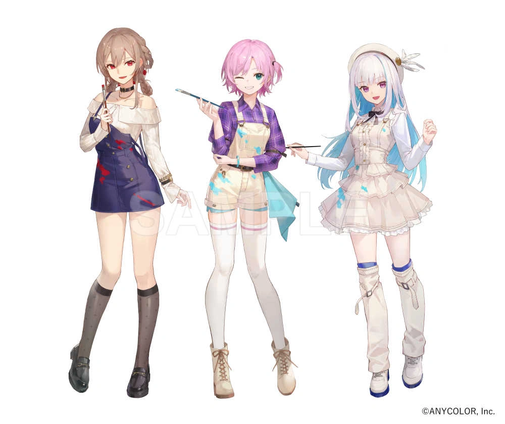 NIJI GRAFFITI 2 Goods Illustration by kobuta