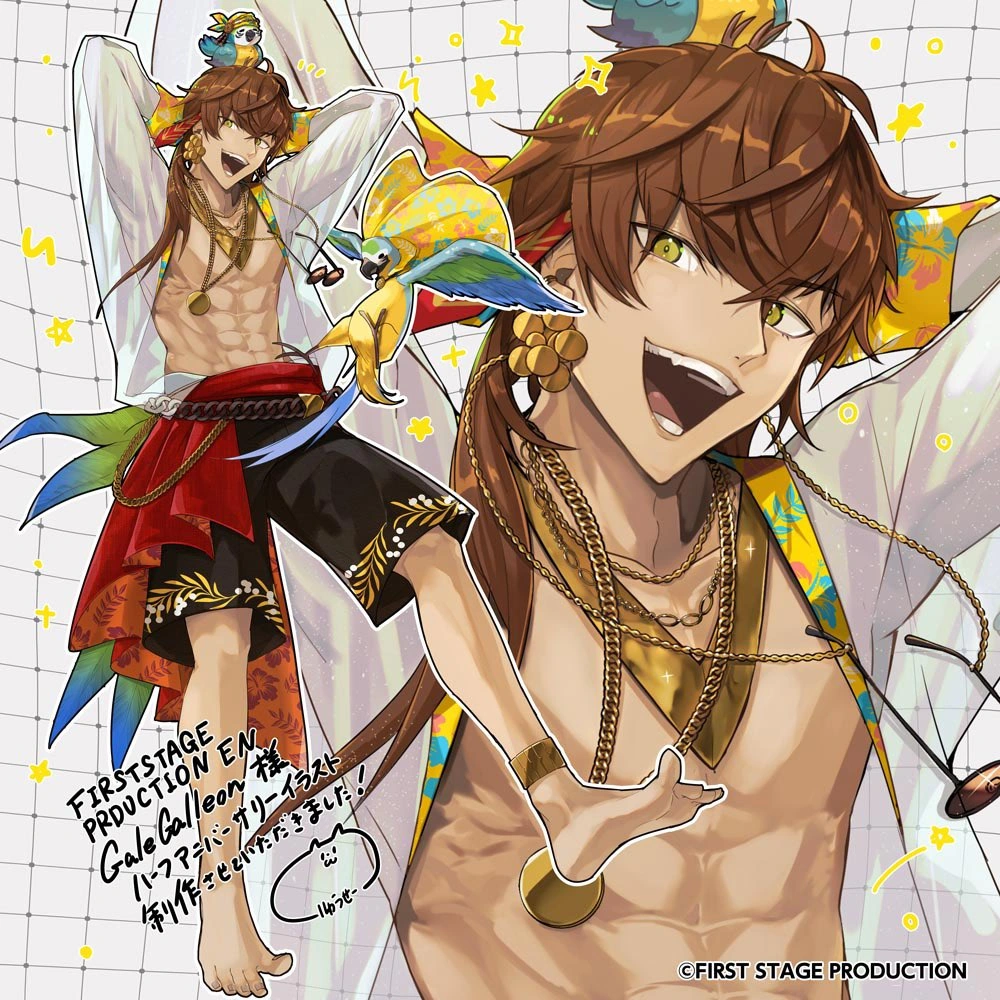 Avallum Half Anniversary Merch Illustration by Ryusei