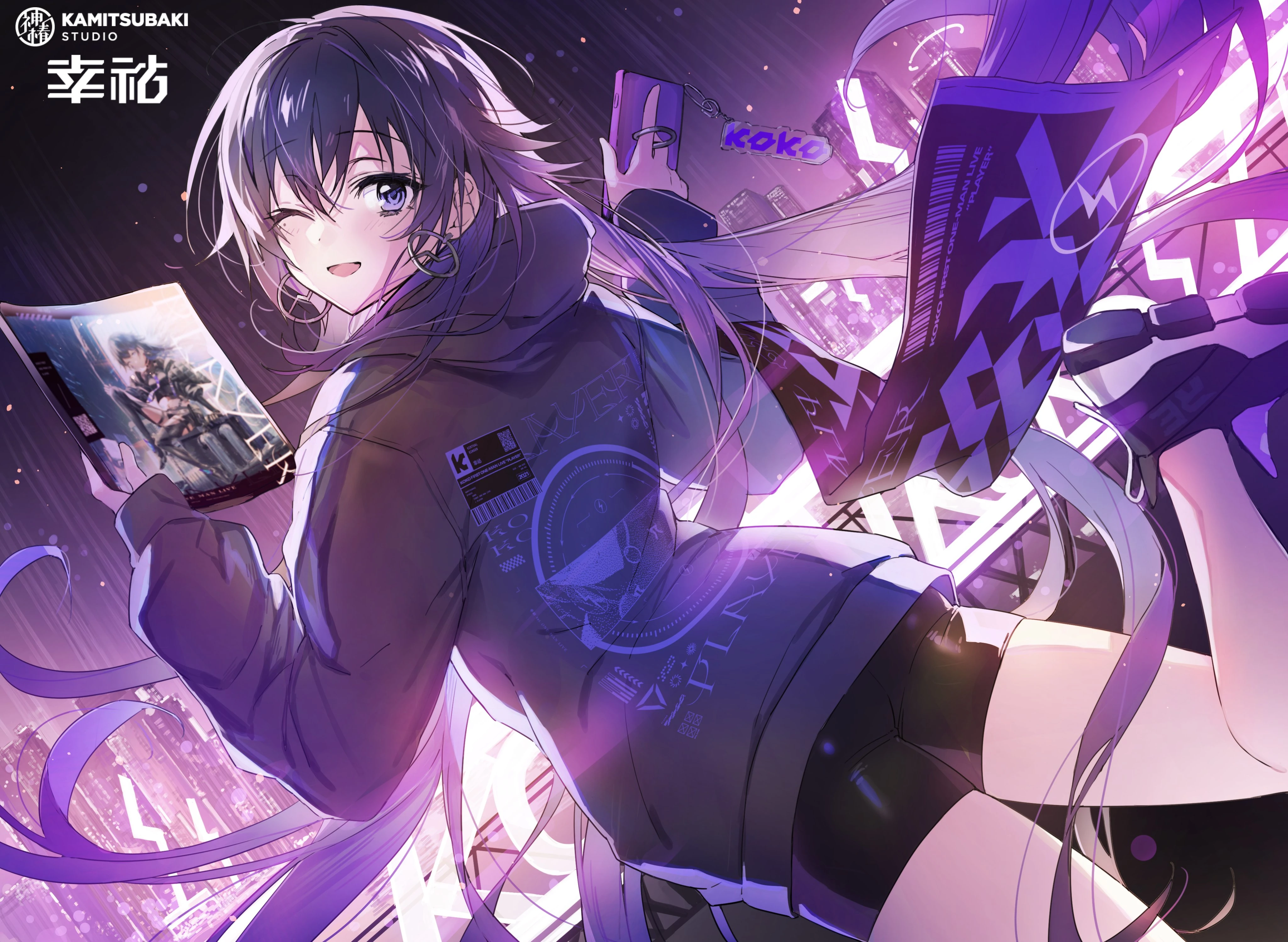 1st ONE-MAN LIVE「PLAYER」Goods Illustration<br>by wata