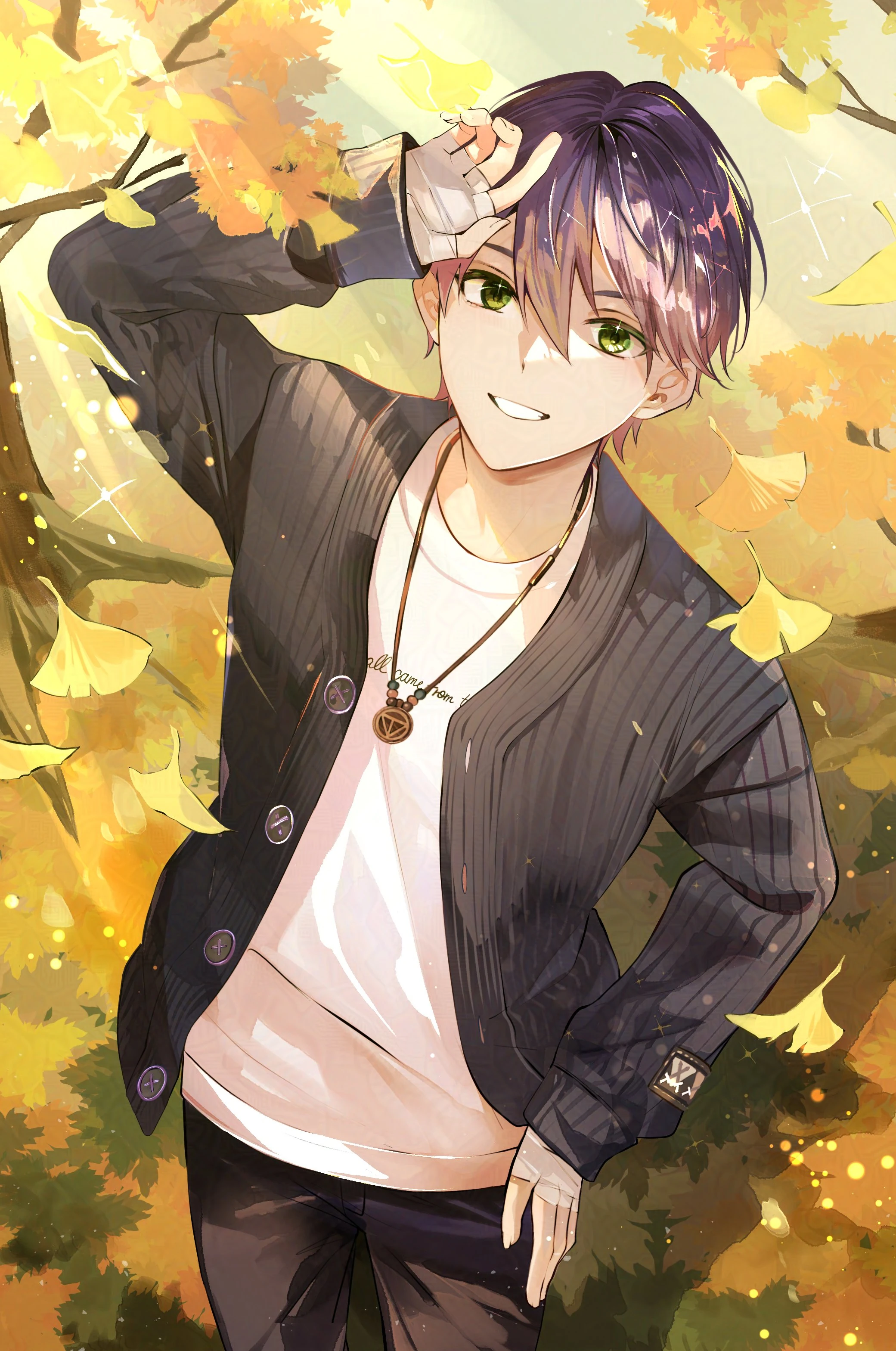 Casual Autumn Clothes Illustration by Syunka