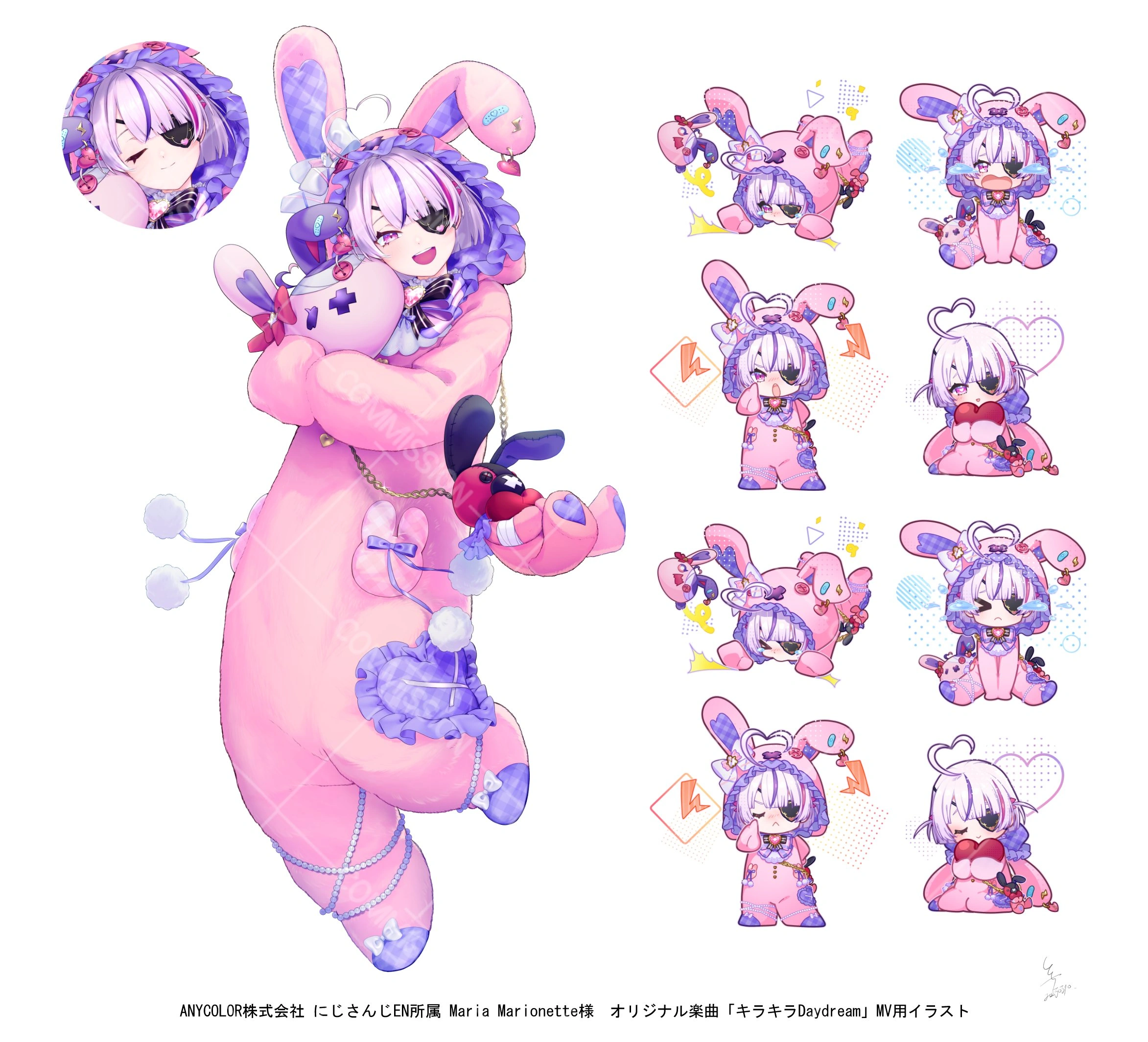 Kirakira Daydream MV Illustration by Tochi