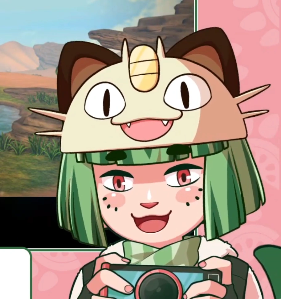 New Pokémon Snap (w/ Scarf and Camera)