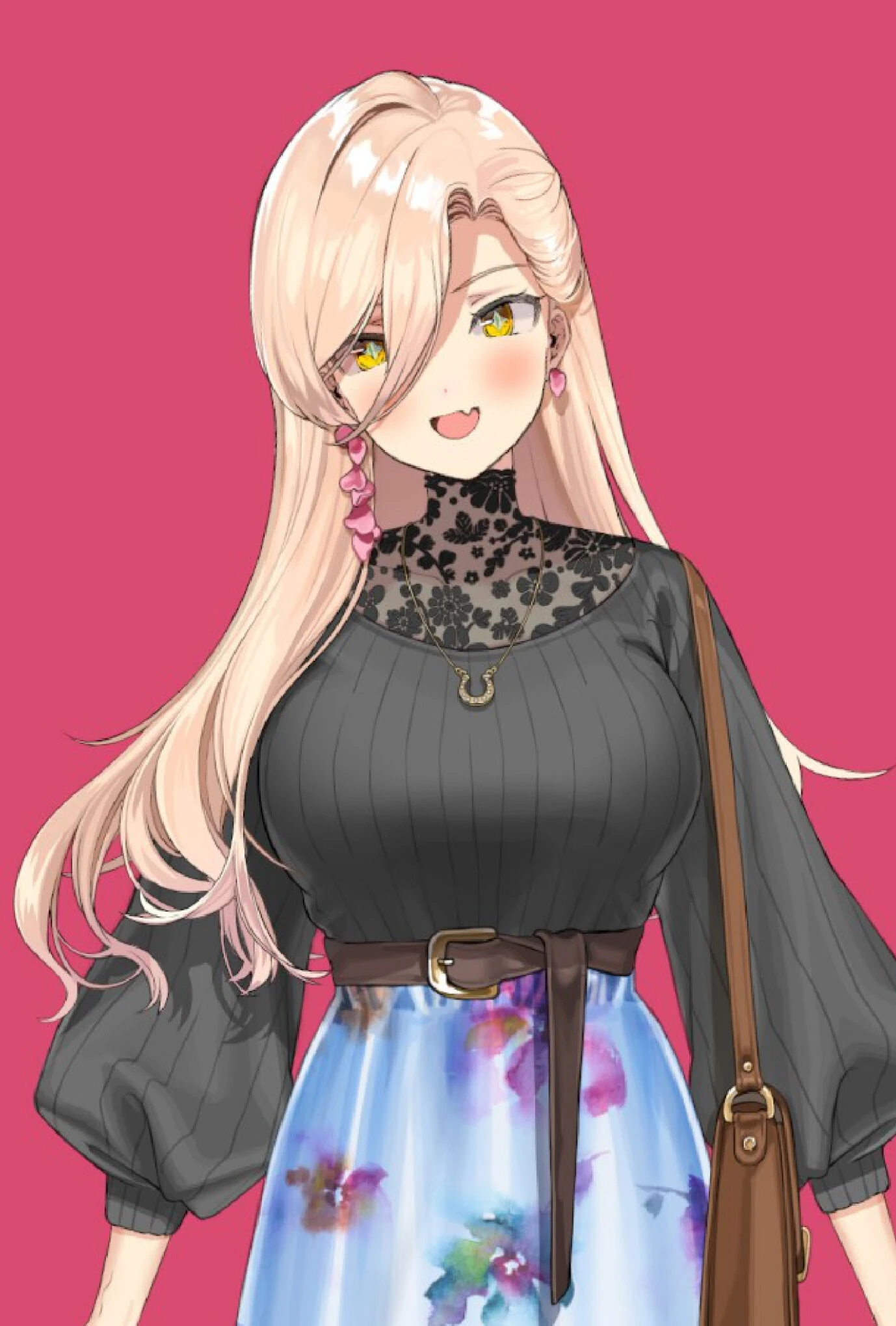 Spring Clothes Without Glasses and Jacket