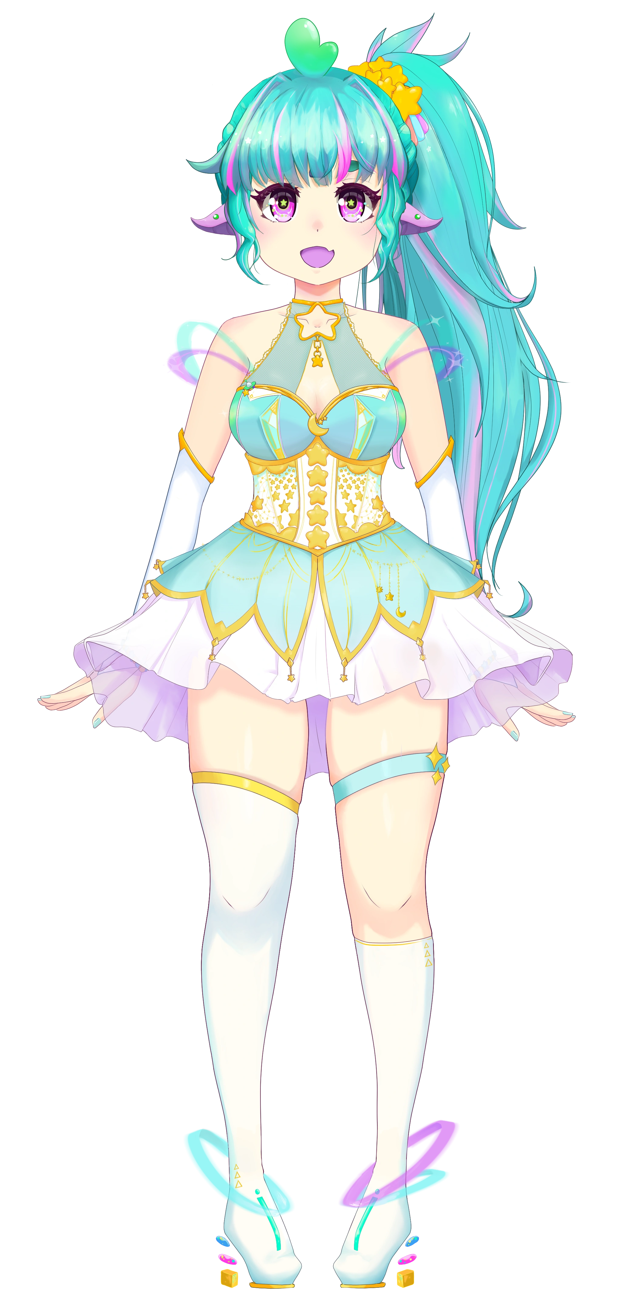 Ponytail toggle 1.0/2.0
