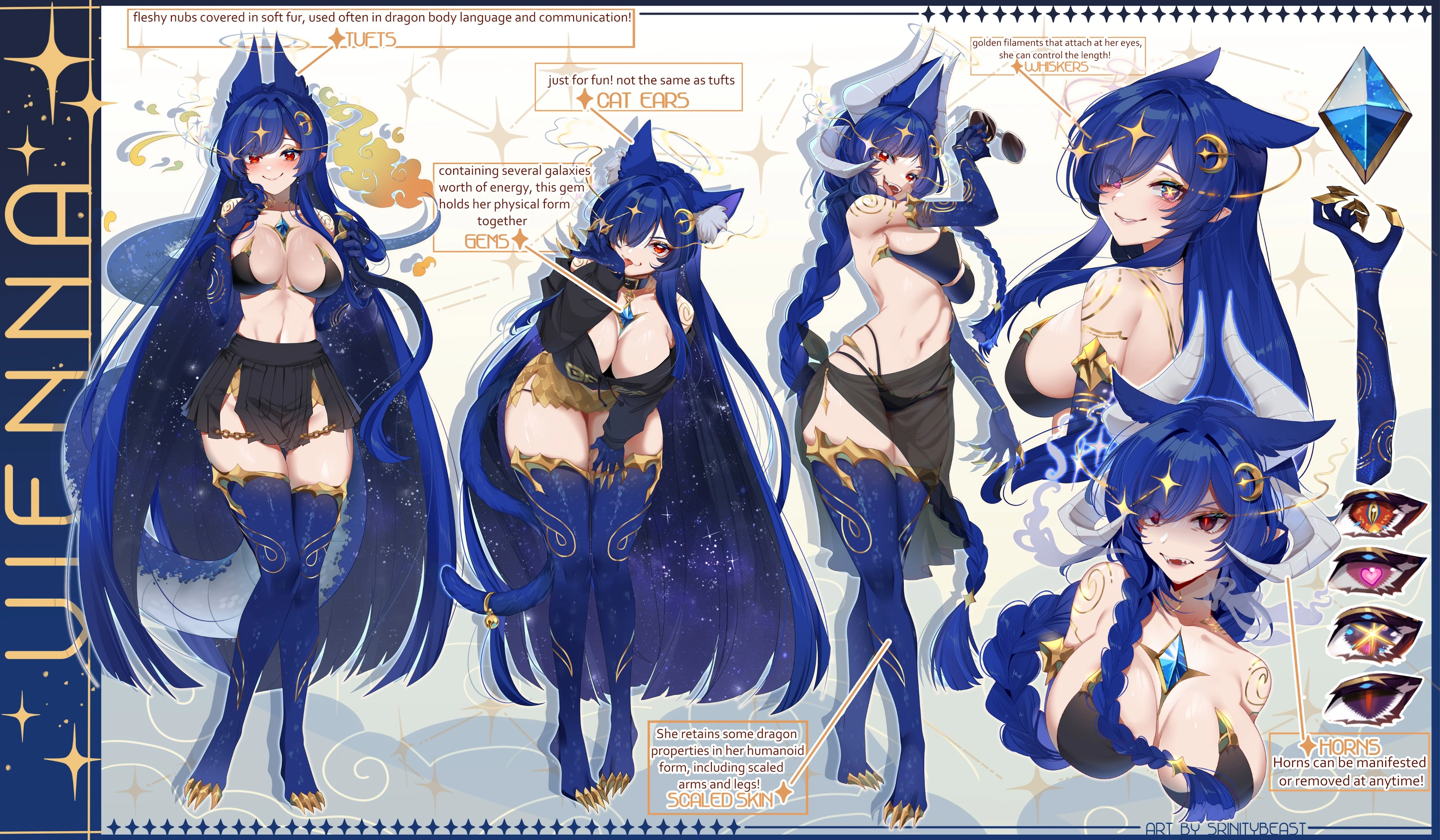 Primal Vienna Details Reference Sheet by Srinitybeast