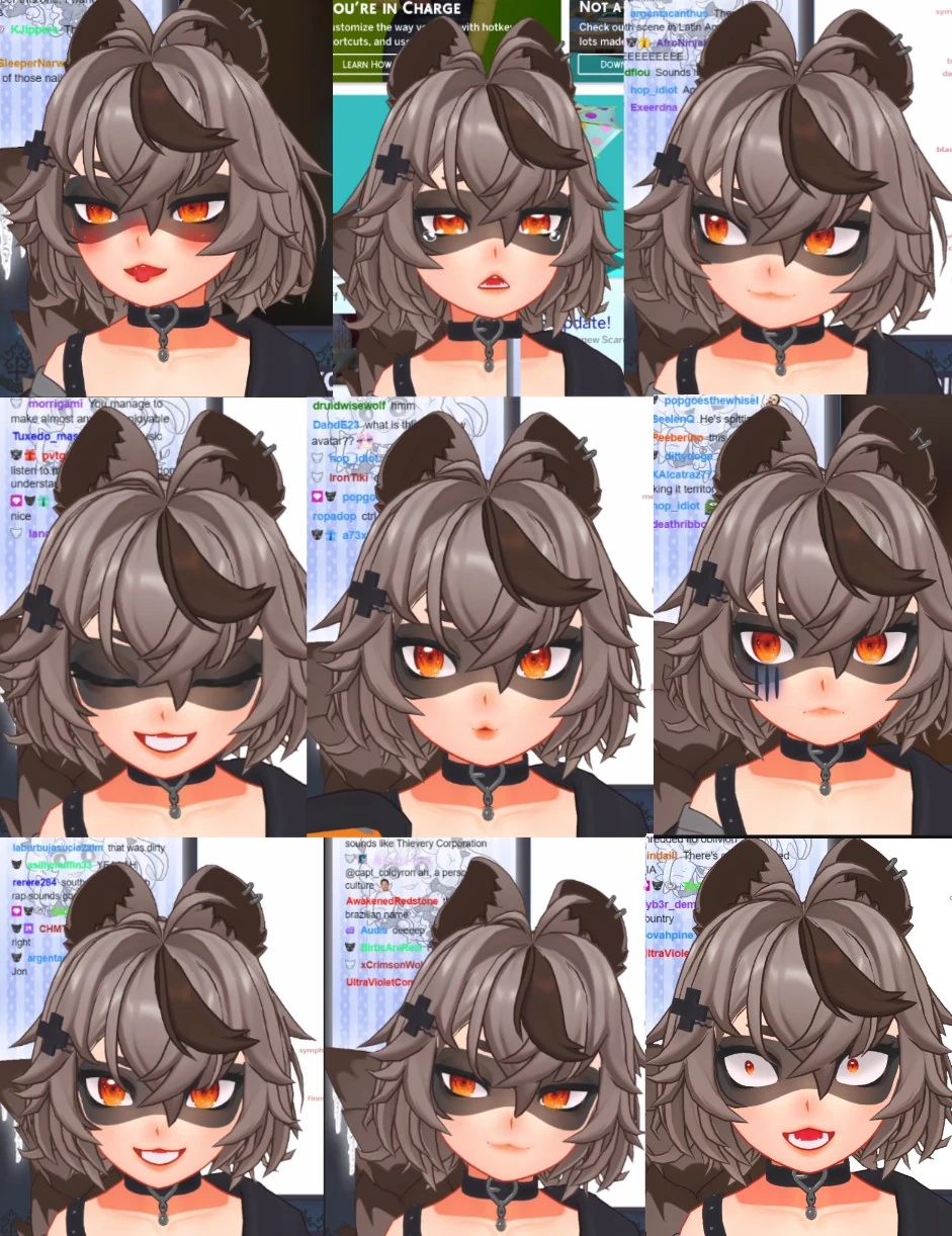 The many faces of Snuffy