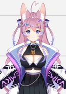 Fox Girl Portrait by Yuniiho