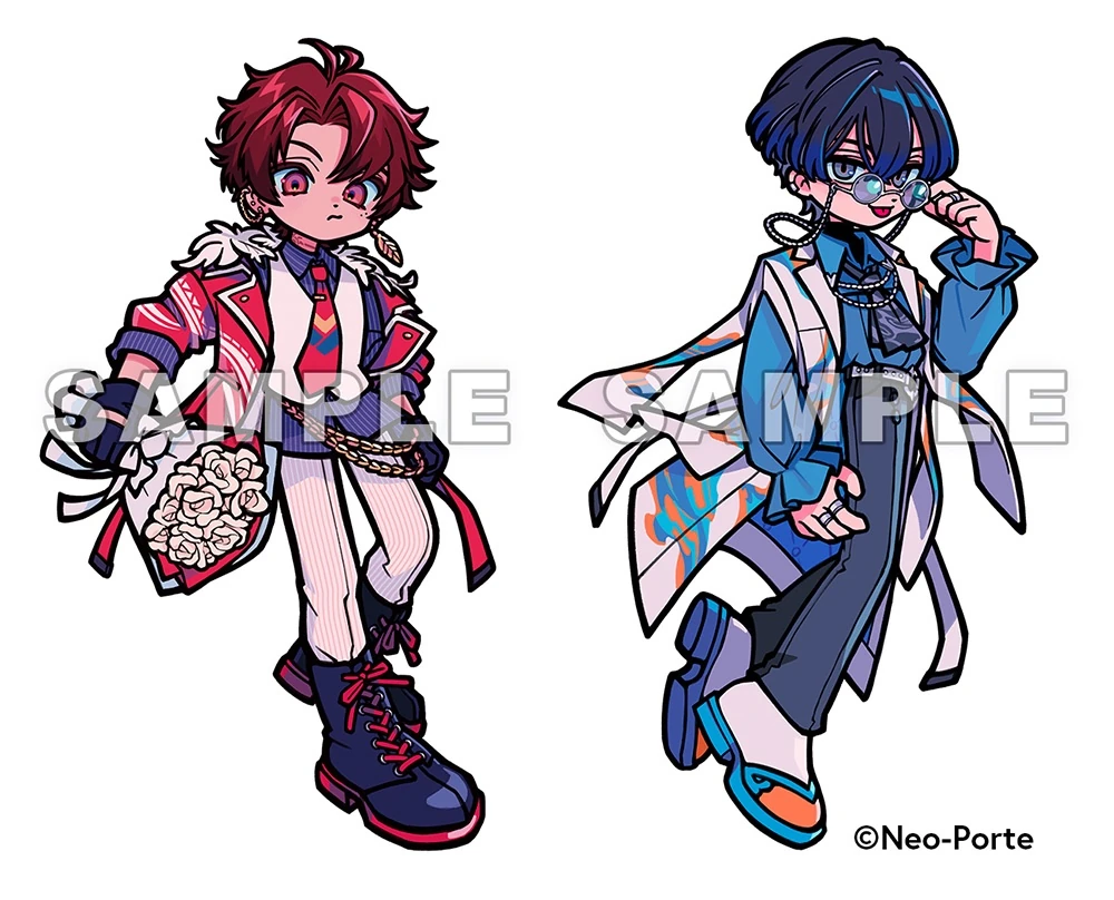 Fourth Gen 2nd Anniversary Chibi by [https://x.com/mimio_tachibana/status/1963556822574662082 mimio tachibana]