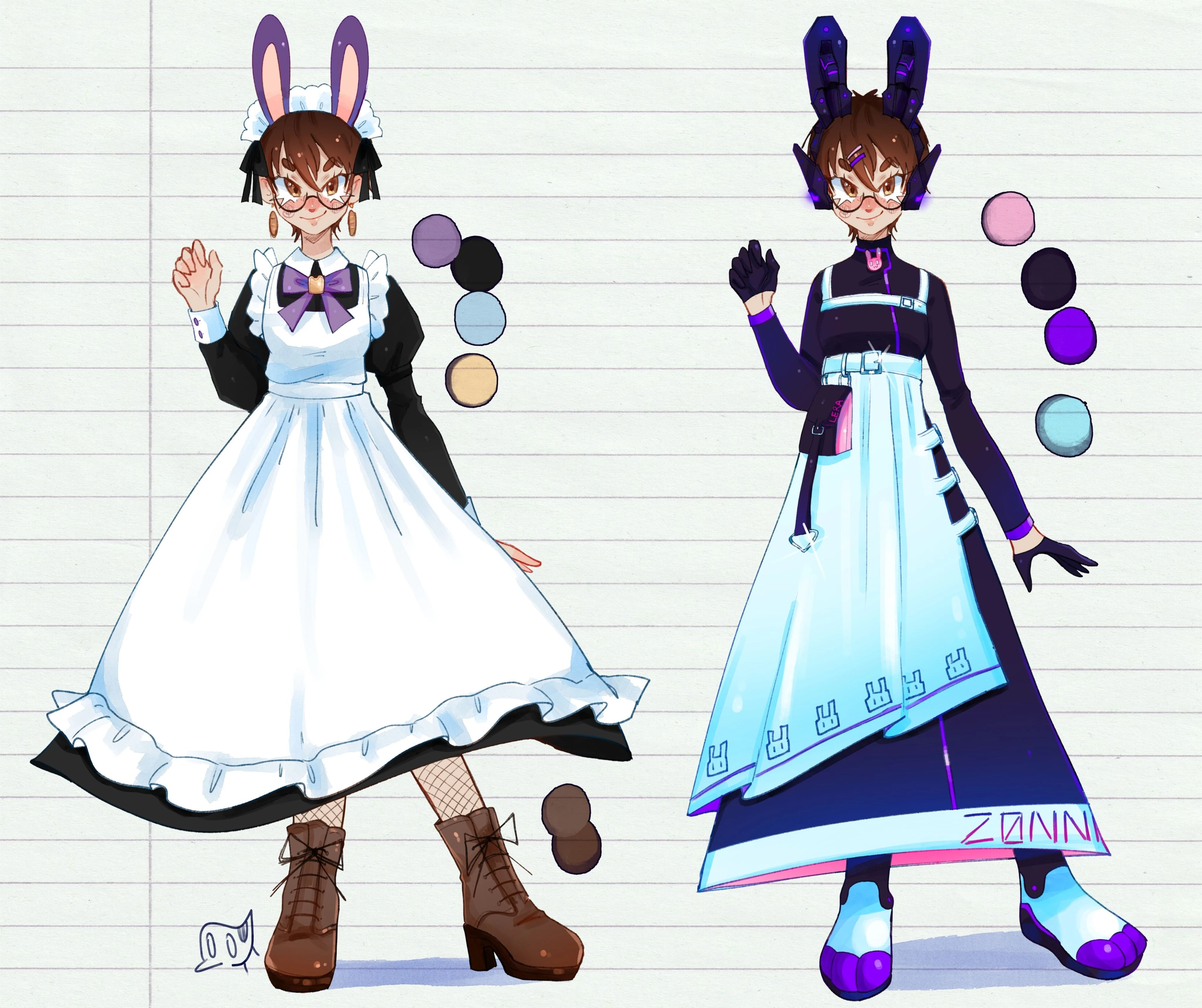 Zonnne Nolan Alternative Outfit Designs