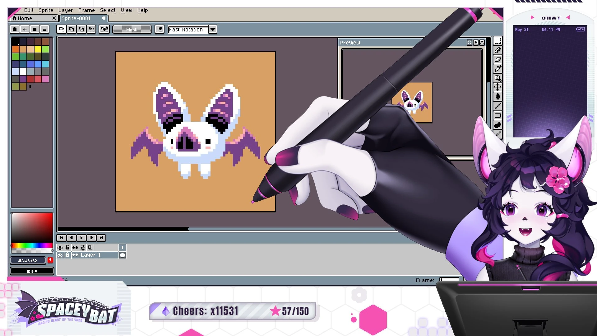 Drawing Arm and Tablet