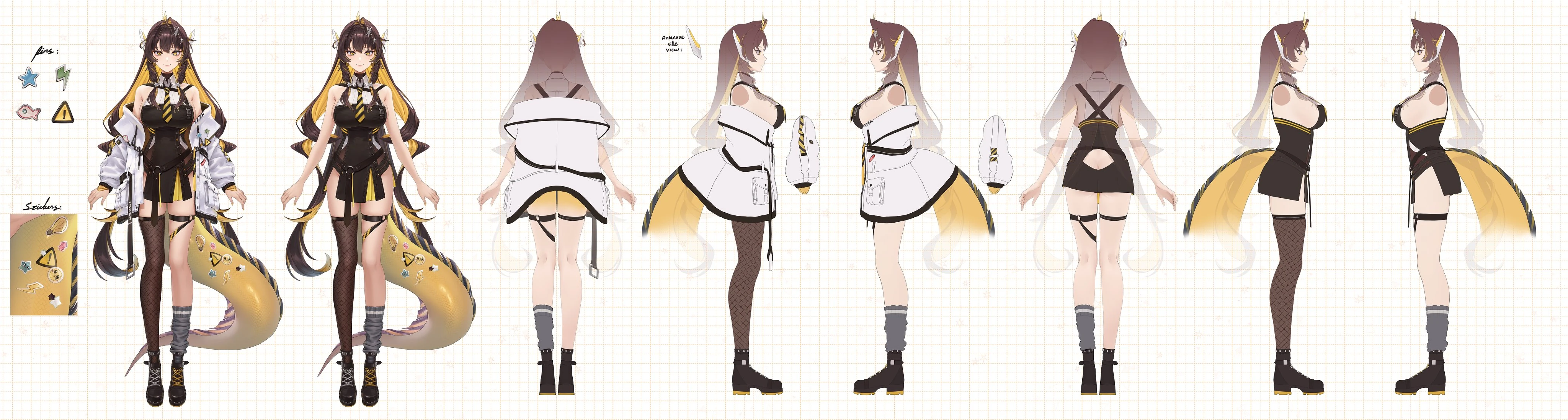 3.0 Outfit Reference sheet