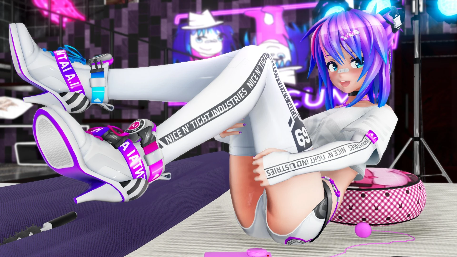 Melody's high heels by StrangerMMD