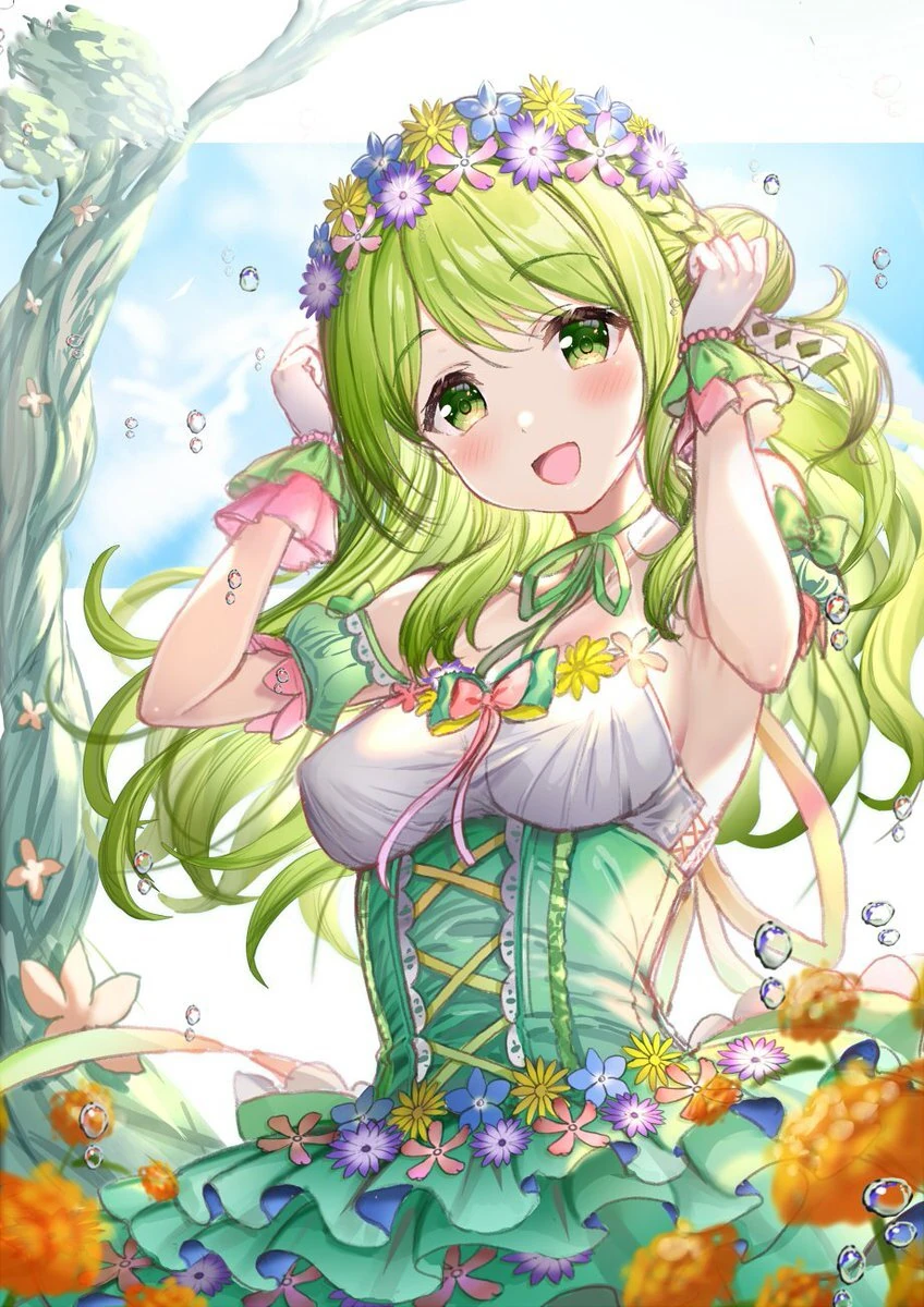 Petit Fleur Outfit Illustration<br>by Akabane