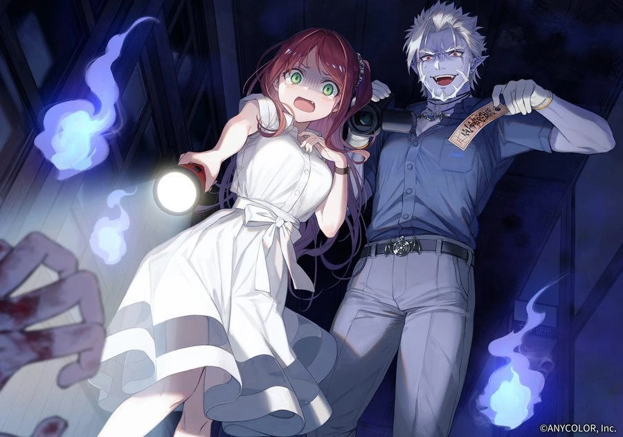 NIJISANJI Kaidan Voice 2021 Illustration<br>by Jishaku