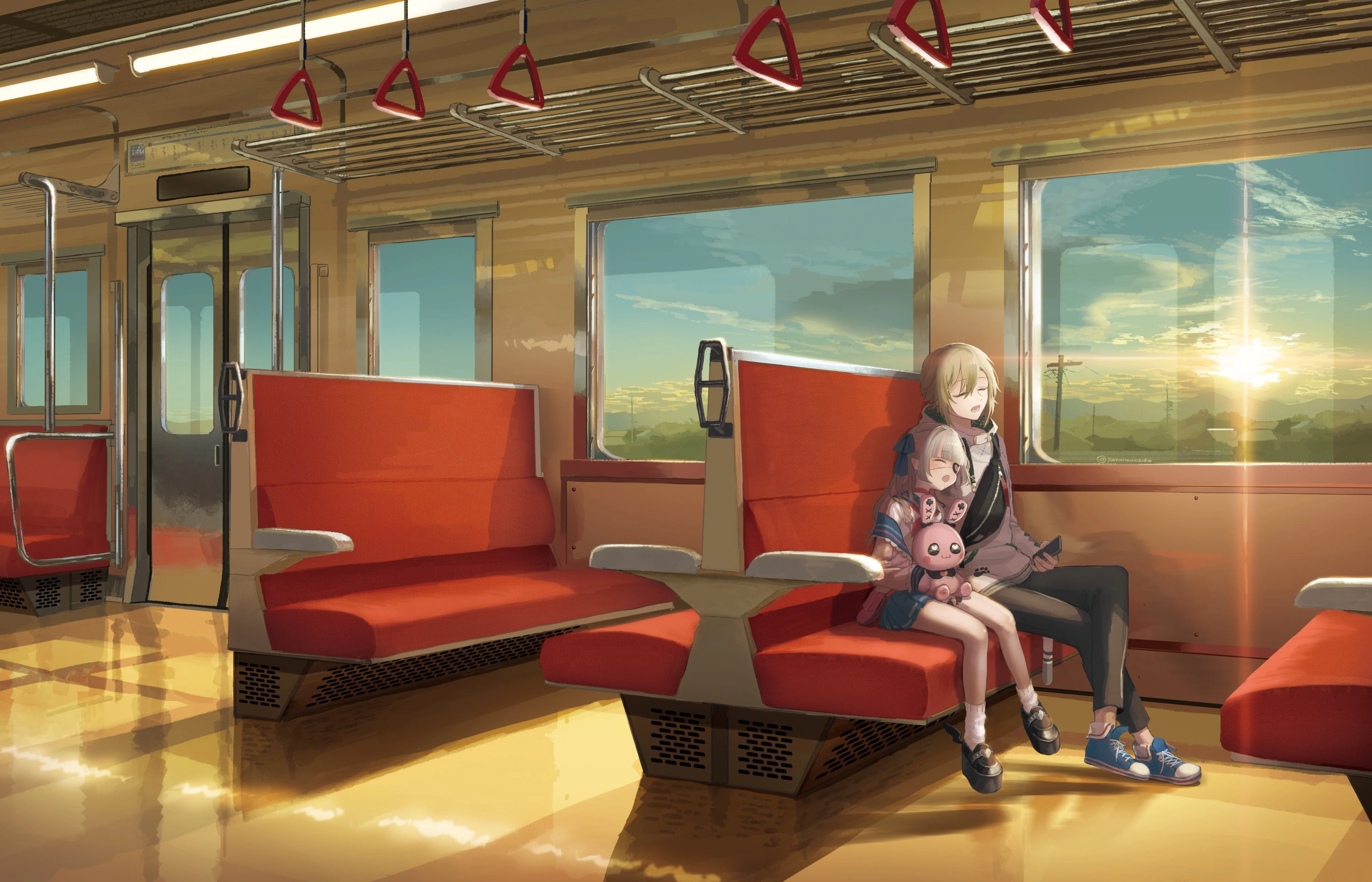 Psychological landscape Fanbook Cover Illustration<br>by Yamanawosuke