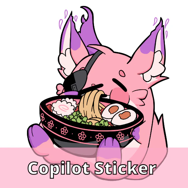 Sticker merch art by [https://x.com/_CAt__999/ Cat]