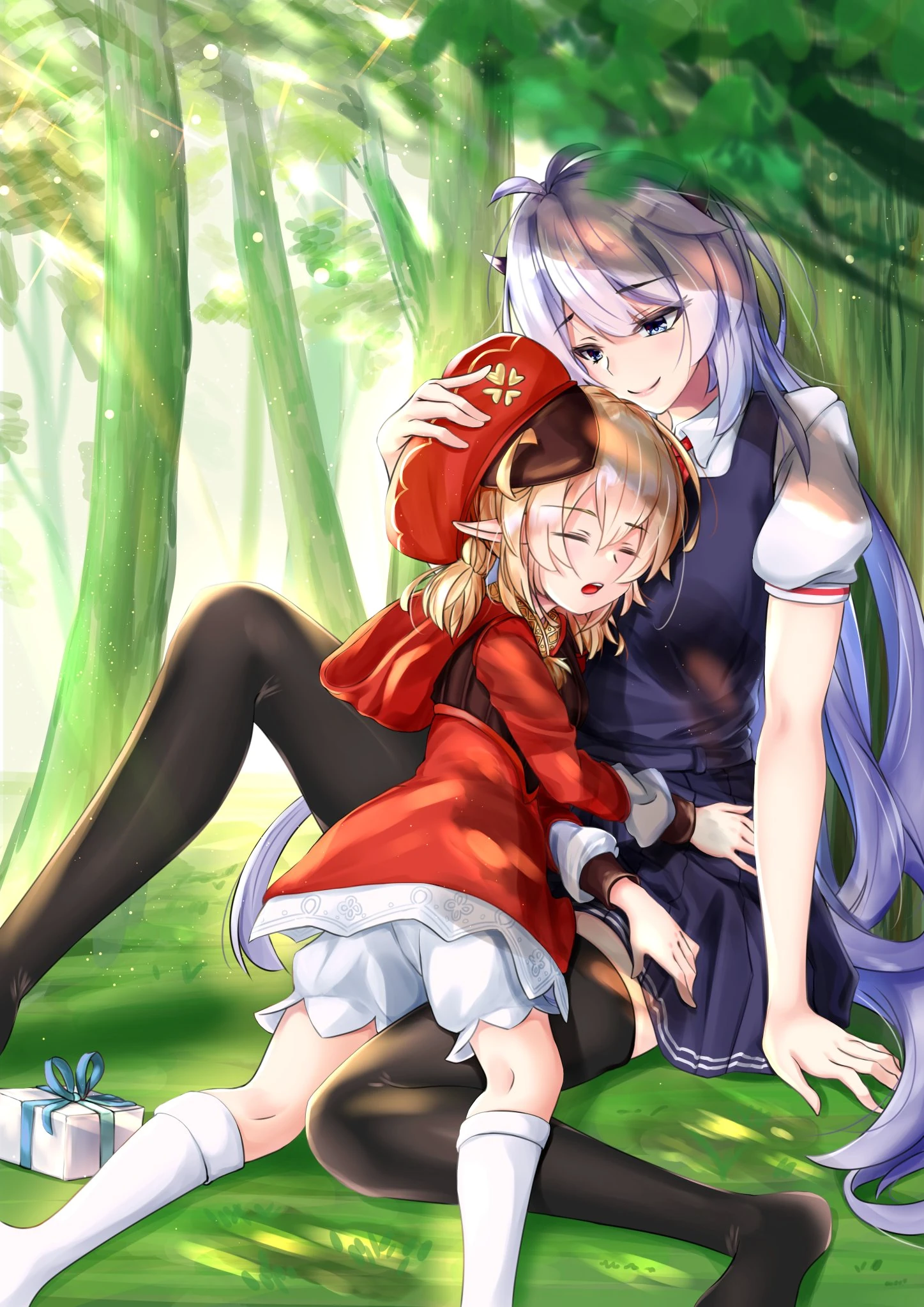 Veibae and Klee<br>by HEARTY-CG