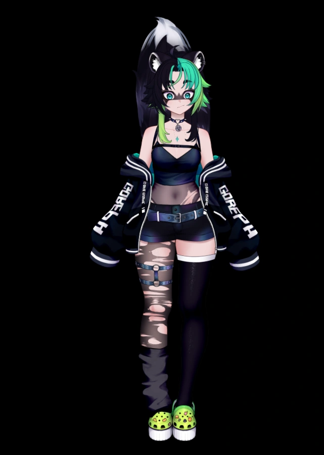 2wintail's Customisable model Gaki