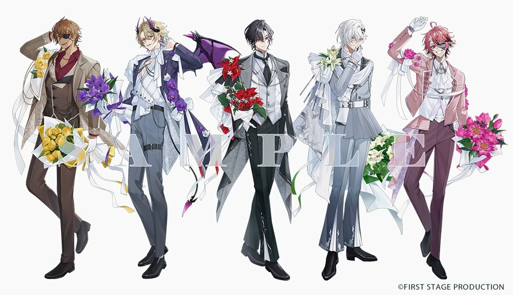 FIRST STAGE PRODUCTION EN June Bride Goods & Voice Illustration<br>by Michikake