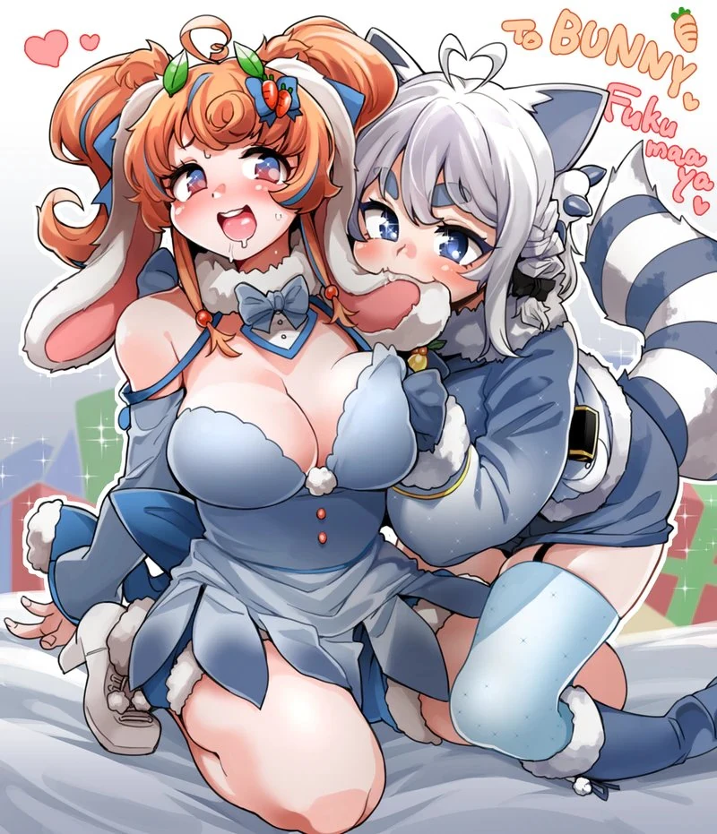 [[Bunny_GIF]] and Snuffy<br>(by [https://twitter.com/fukuokalx Fukumaaya])