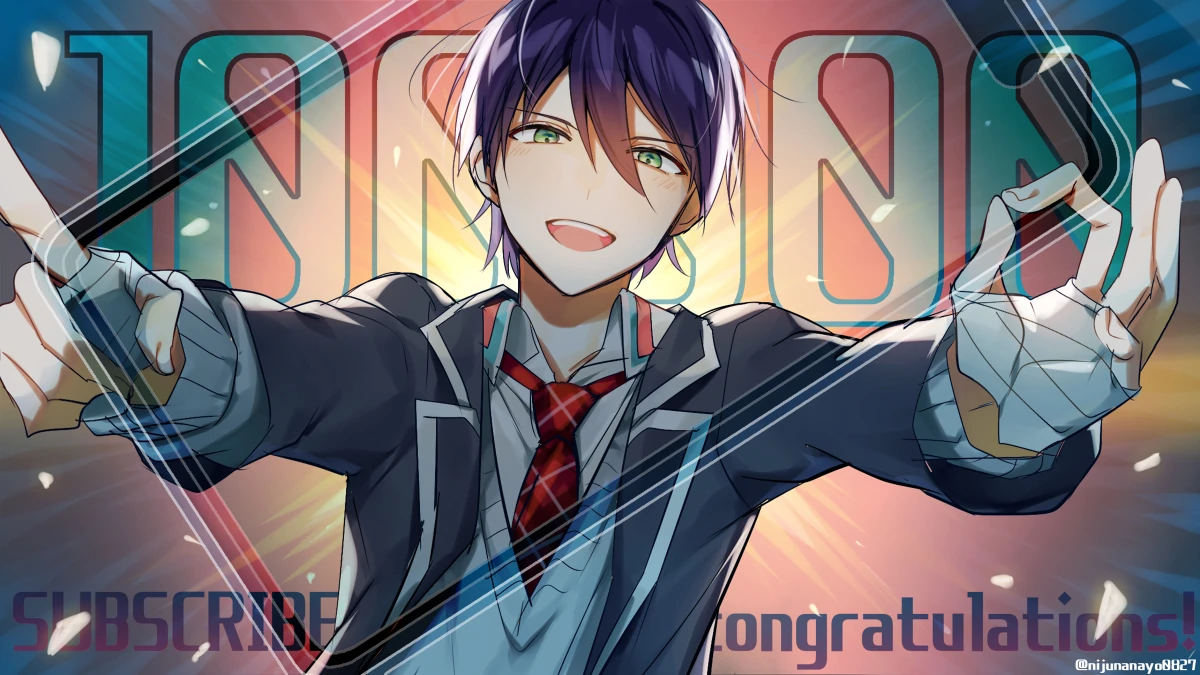 100,000 Subscribers Illustration<br>by Ninahachi