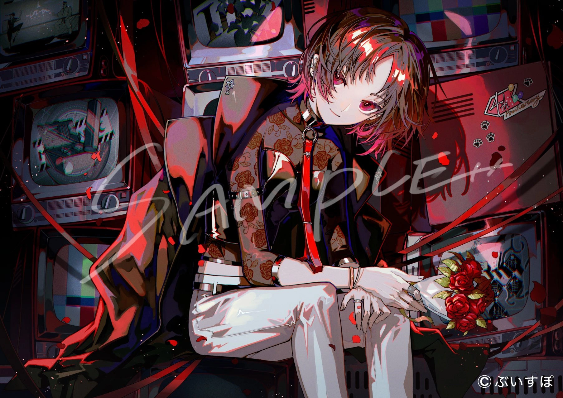 4th Anniversary Goods Illustration by [https://x.com/takolegs/status/1883106398520946933 TAKOLEGS]