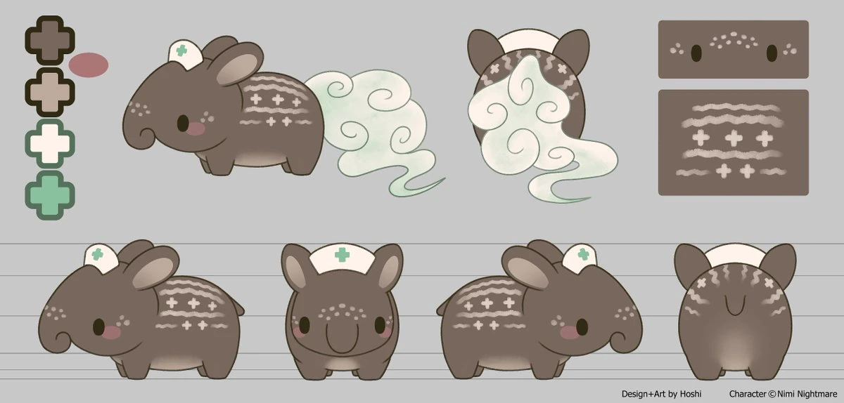 Nimi Nightmare mascot by Hoshi Yumekawa