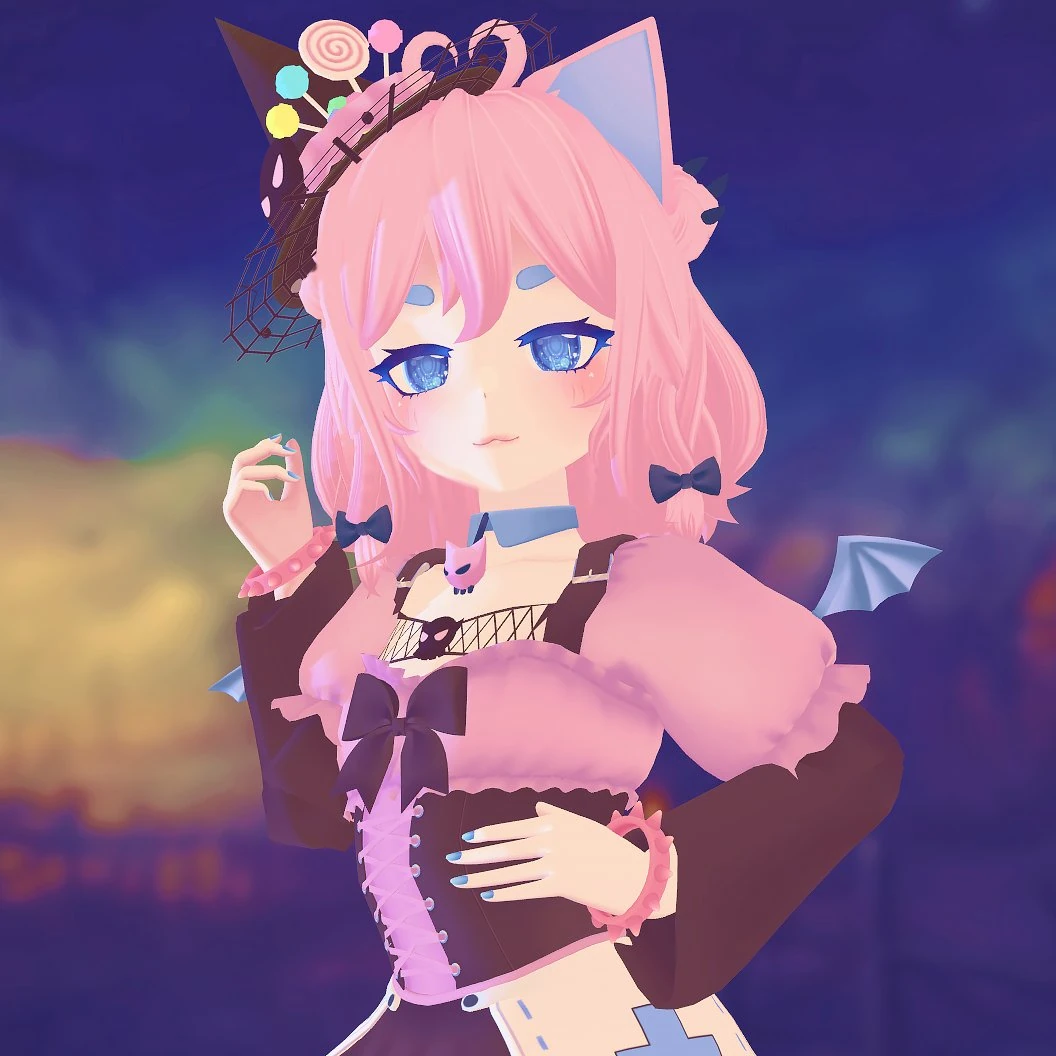 Witch Cat Snuffy Headshot