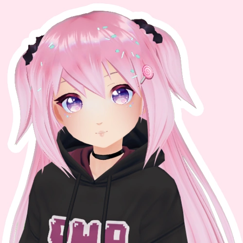 Old VRoid Model Portrait 2