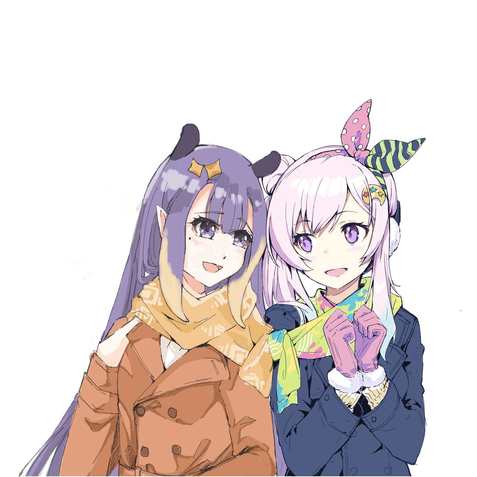 Airani Iofifteen and Ninomae Ina'nis Winter Outfits