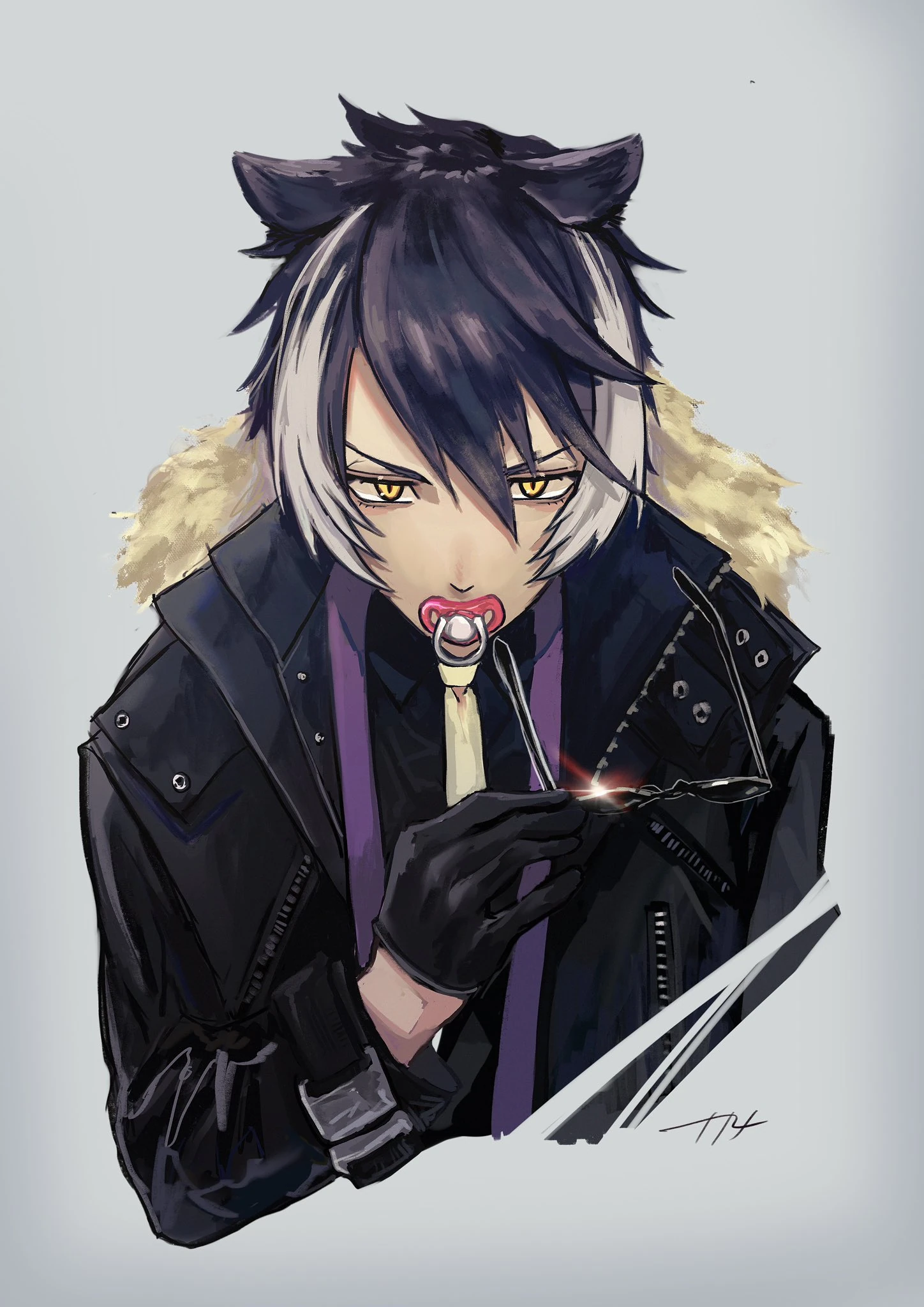 by Naname (Shiranui Flare, Nakiri Ayame, Civia, Yukoku Roberu, Astel Leda, Tsukishita Kaoru and Aragami Oga's Live2D modeller)