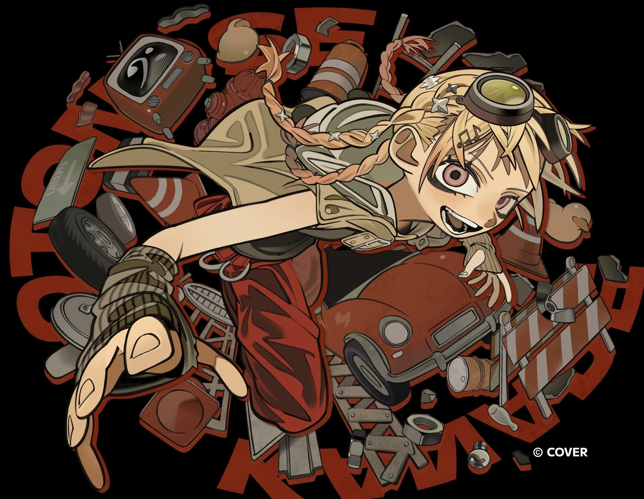 Panda Hero Illustration<br>by Chappii