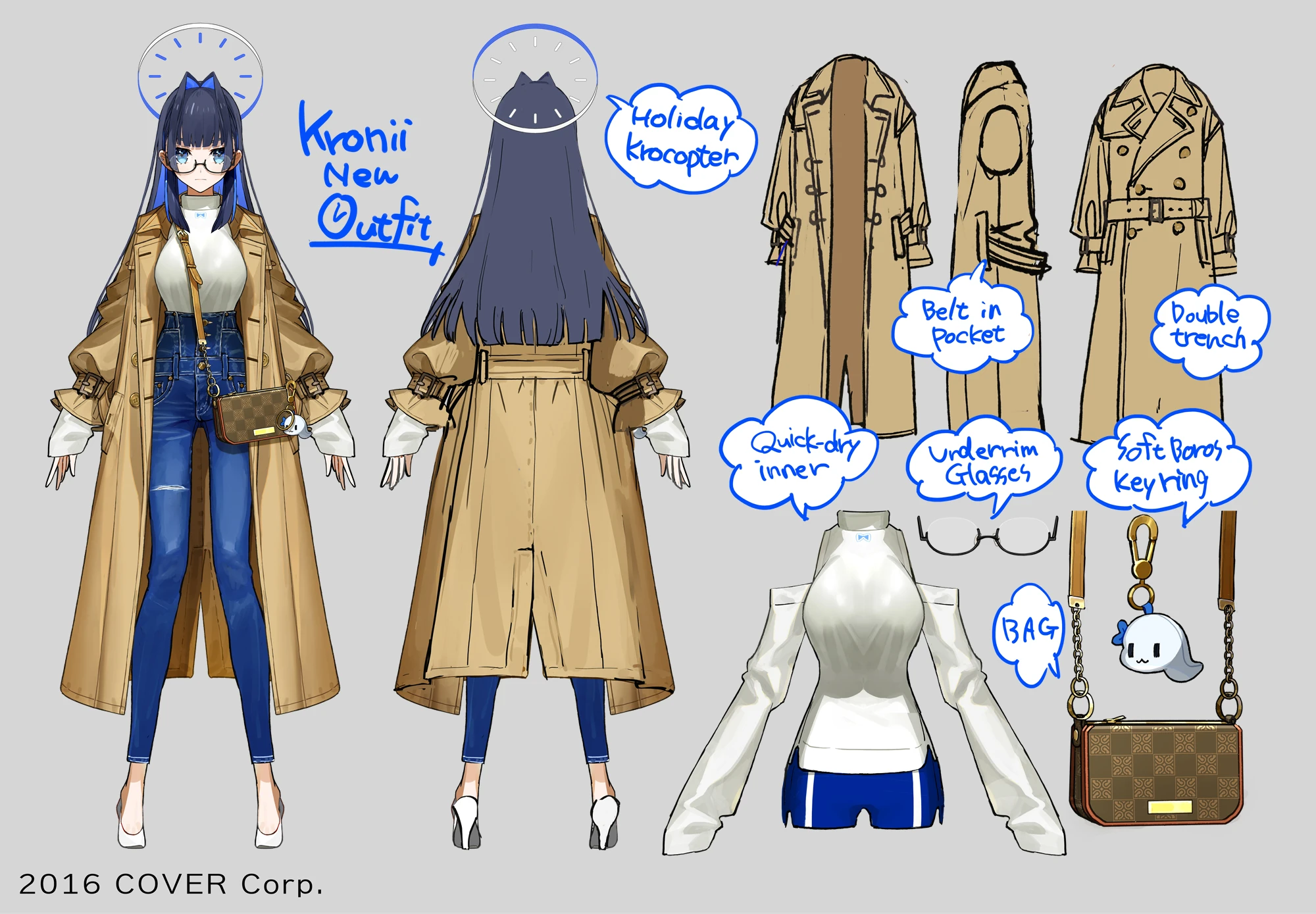 Third Costume Concept Illustration by WADARCO