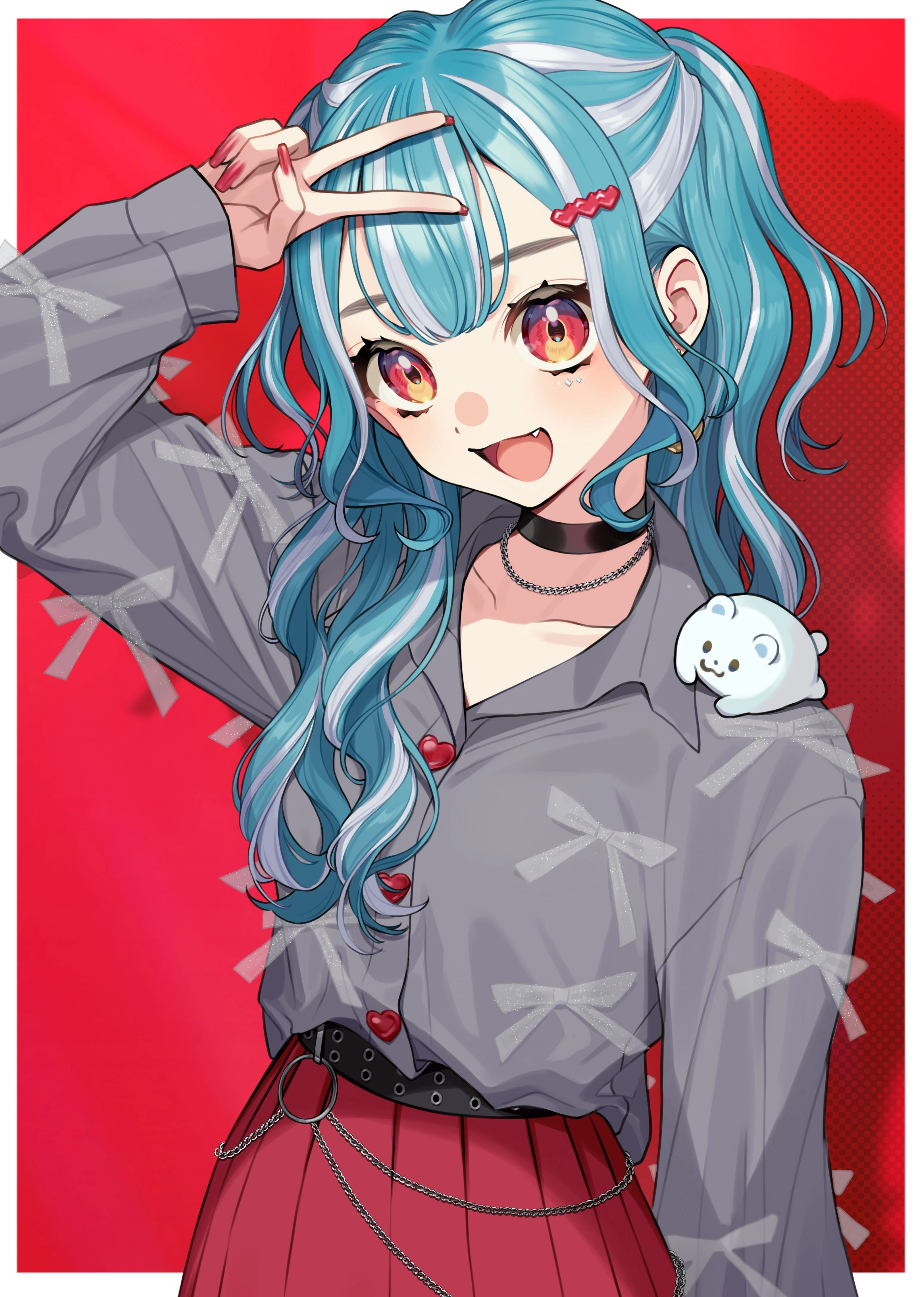 RED&RIBBON Fanbook Cover Illustration by [https://x.com/youcapriccio/status/1871485600181977477 yuu]